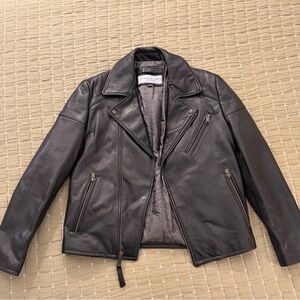 Marc New York Black Leather Jacket